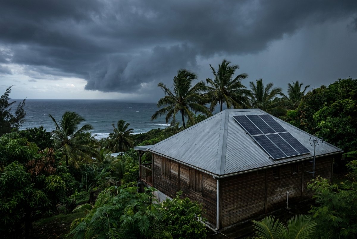panneaux solaires cyclones Réunion